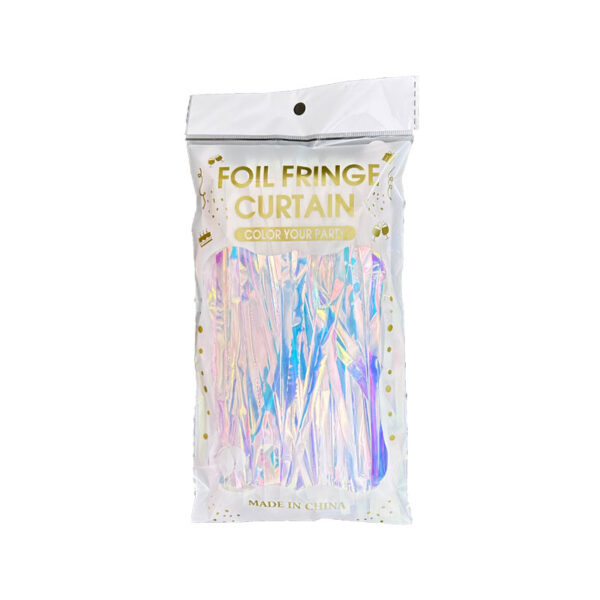 Colorful rain curtain