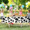 Cow Themed Tablecloth