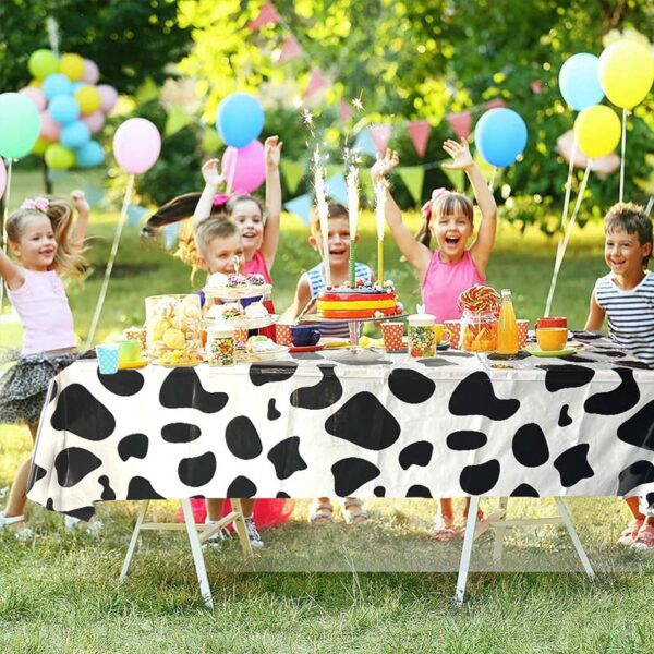 Cow Themed Tablecloth