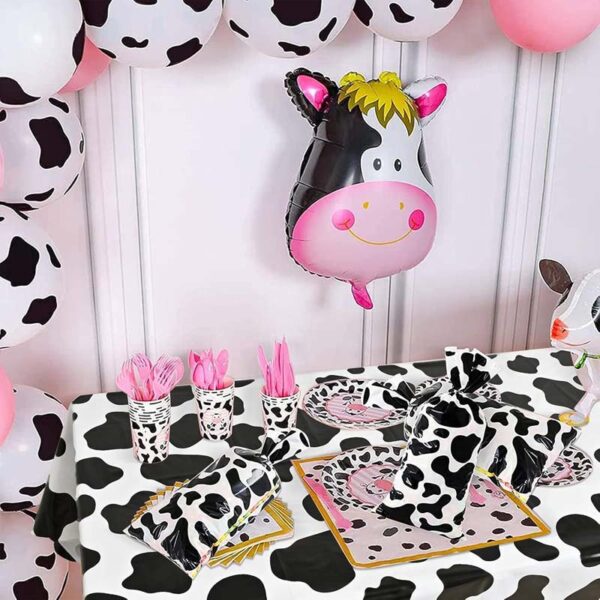 Cow Themed Tablecloth