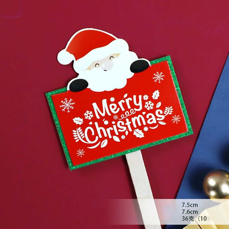 Christmas Cake Topper Set Wholesale - Festive Decorations for Holiday Treats - Image 4