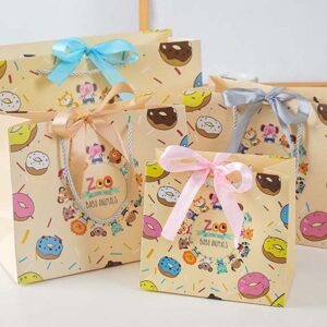 donut design gift paper bag