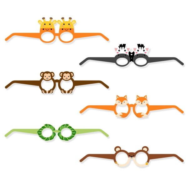 Farm Glasses Animals