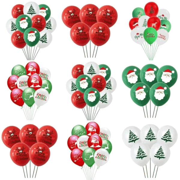 Festive balloons