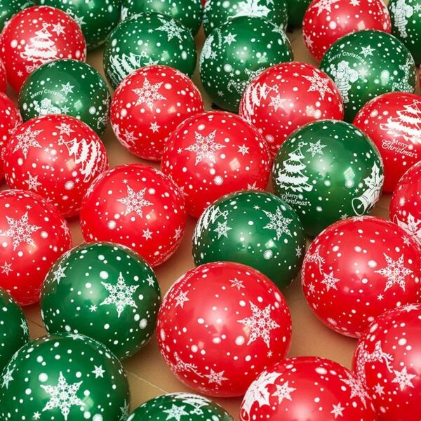 Festive balloons