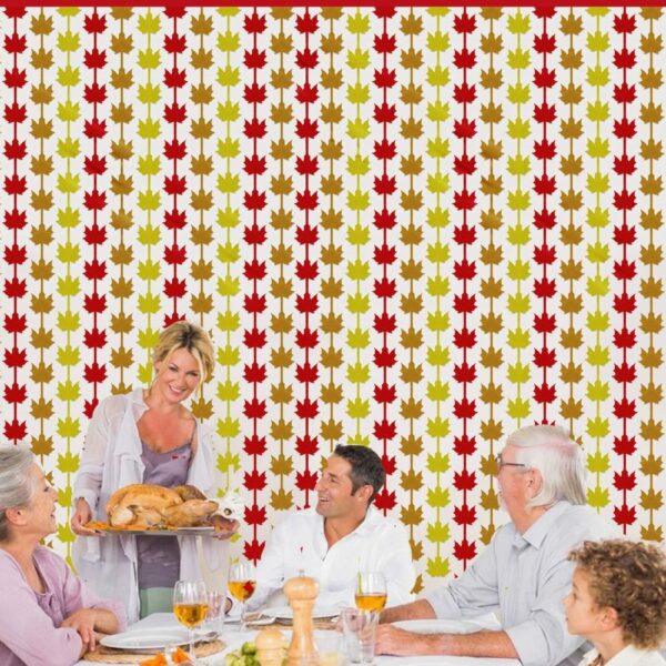 Maple Leaf Rain Curtain