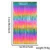 Gradient rain Gradient rain curtain