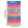 Gradient rain Gradient rain curtain