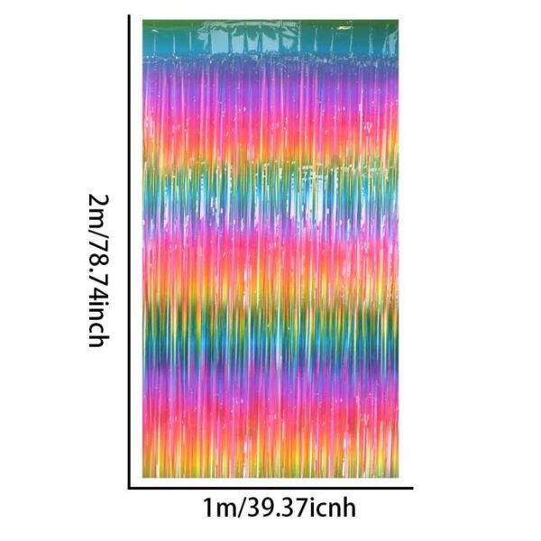 Gradient rain Gradient rain curtain
