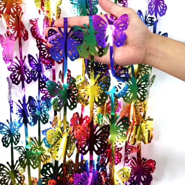 Gradient rain curtain（Hollow butterfly）