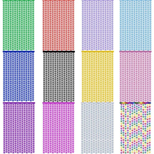 hollow butterfly rain curtains