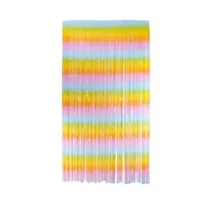 macaron colorful rain curtains