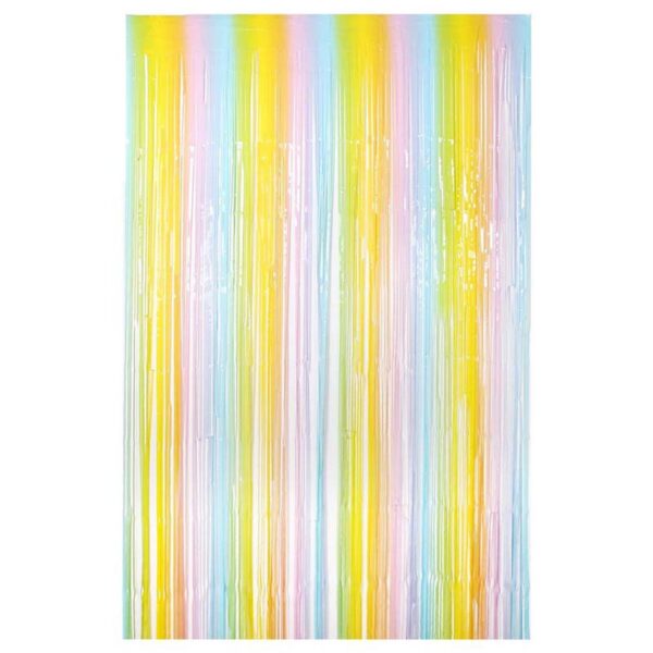 Gradient rain curtain（Macaron colorful）