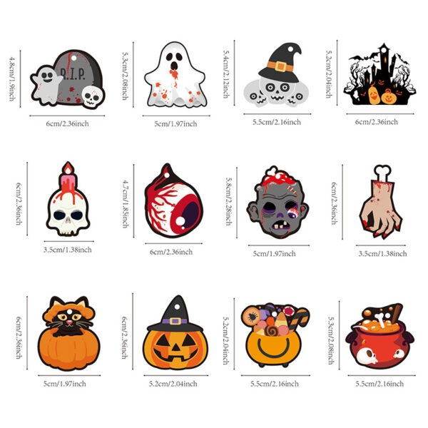 Halloween Hanging Ornaments Set