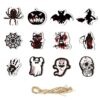 halloween hanging ornaments set