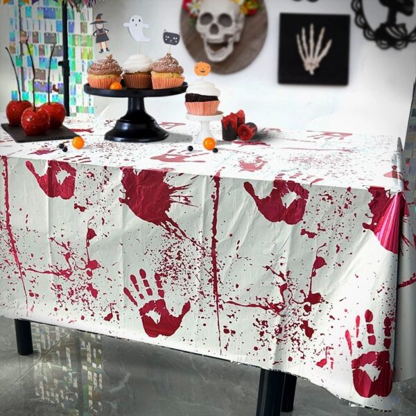 Halloween Party Pumpkin Tablecloth