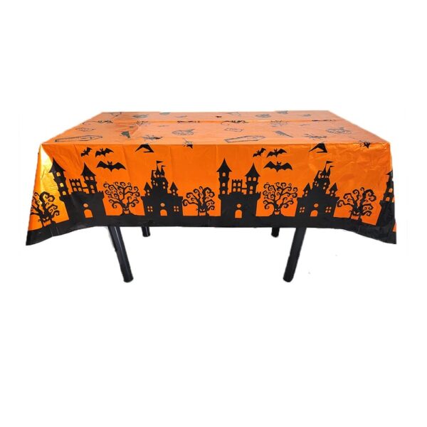 Halloween Party Pumpkin Tablecloth
