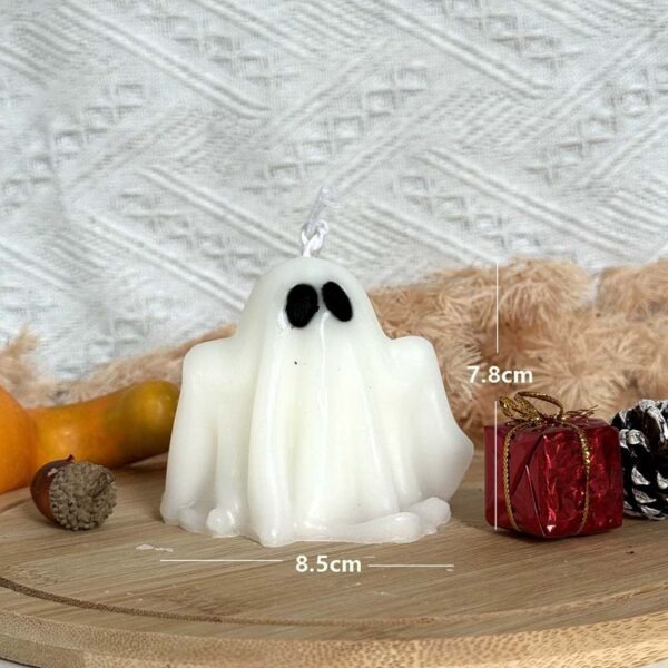 Halloween ghost candles