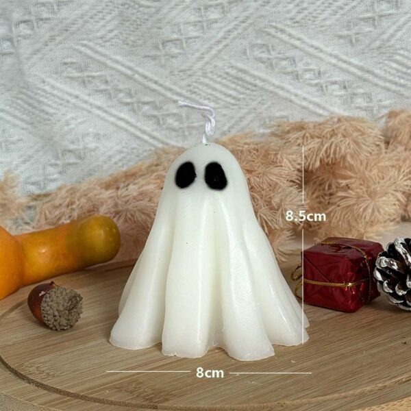 Halloween ghost candles