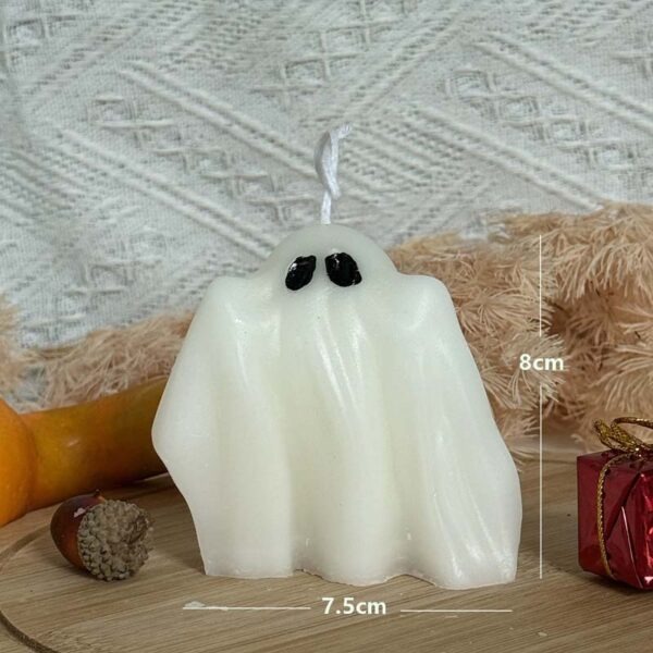Halloween ghost candles