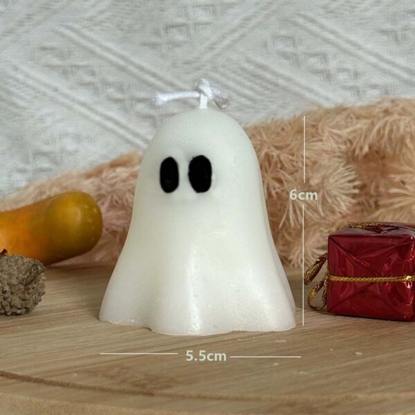 Halloween ghost candles