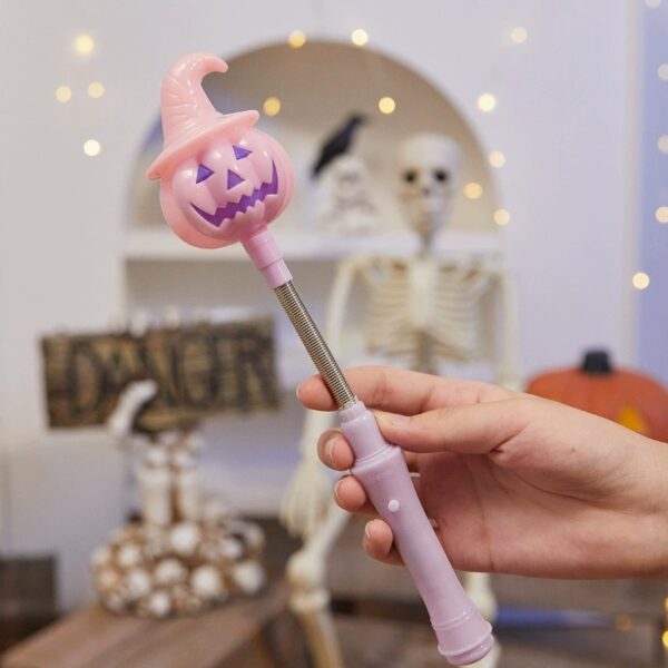 Halloween hand crank pumpkin Lights