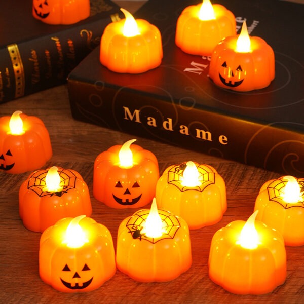 Halloween pumpkin light