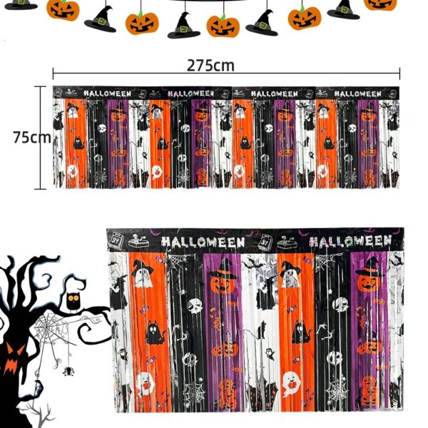 Halloween themed party tablecloth