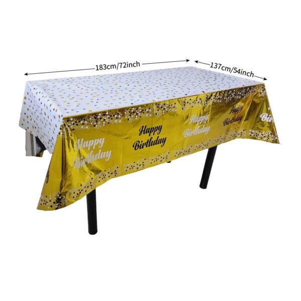 Happy birthday Tablecloth