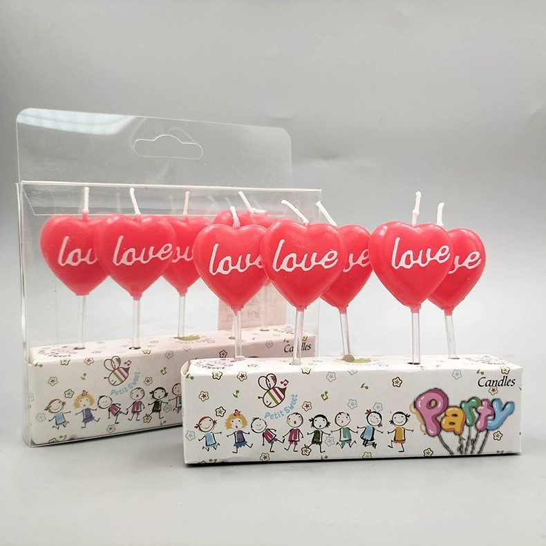 Heart candles