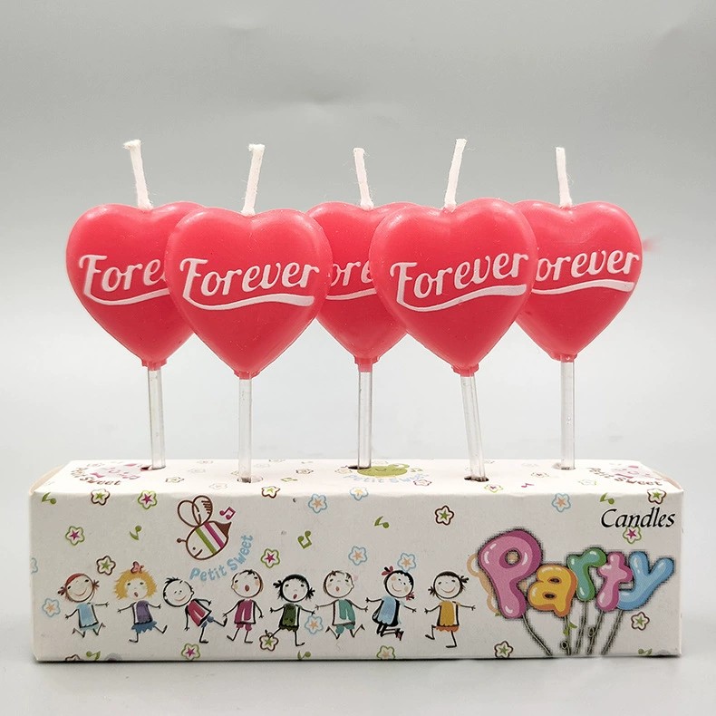 Heart candles