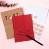 Hollow Kraft Greeting Cards