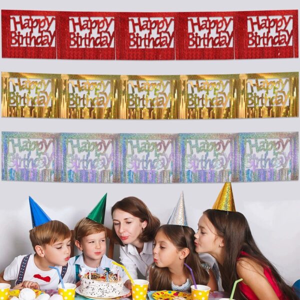 Laser Birthday Banner