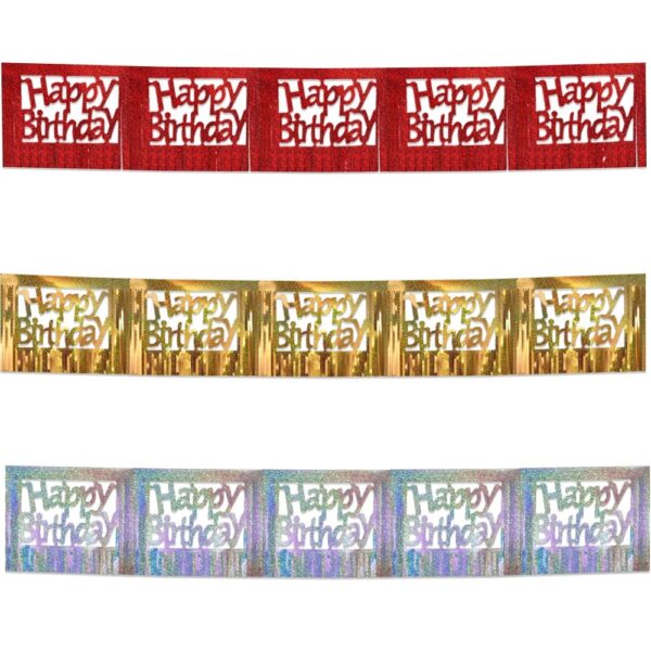 laser tag birthday banner