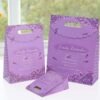 Lavender Velcro Bags