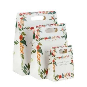 Leaf design gift Bags