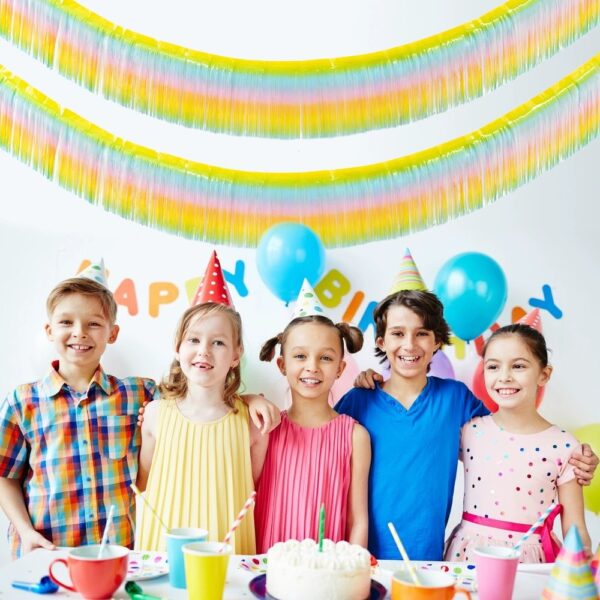 Macaron Rain Curtain banner
