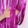 Matte rain curtain