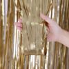 Matte rain curtain