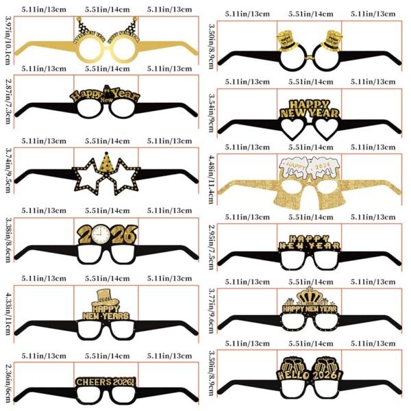 New Year's glasses