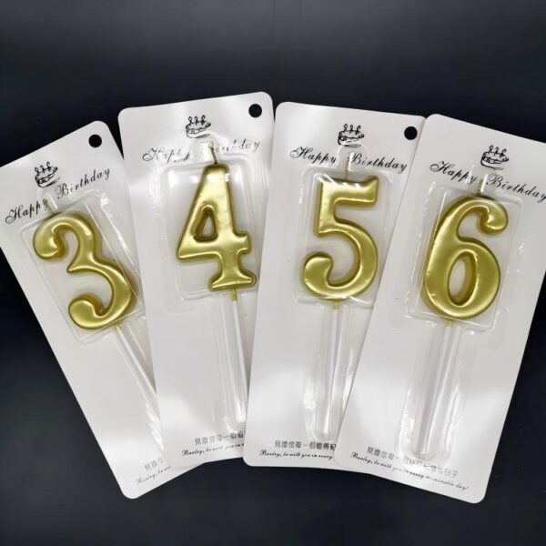 Number candles