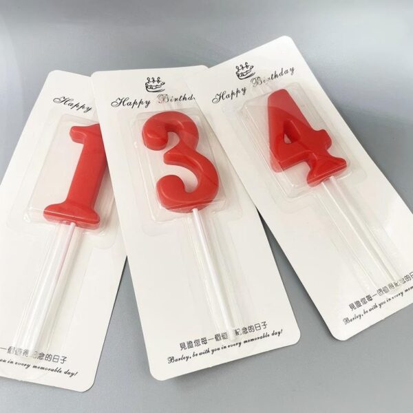 Number candles