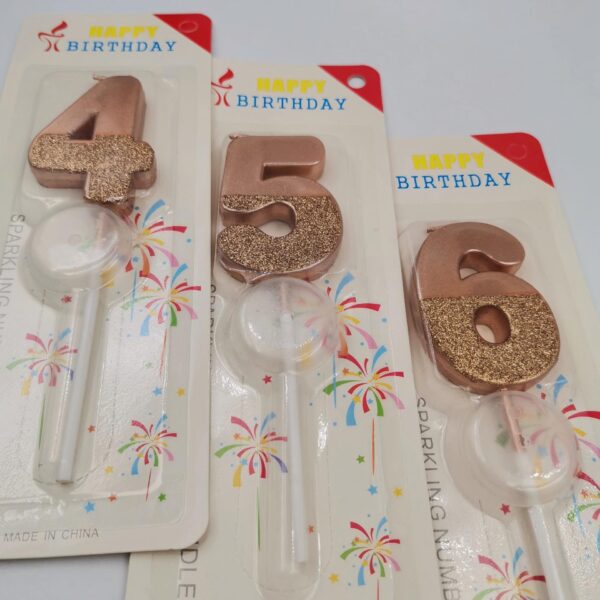 Number candles
