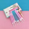 Pencil candles with matches