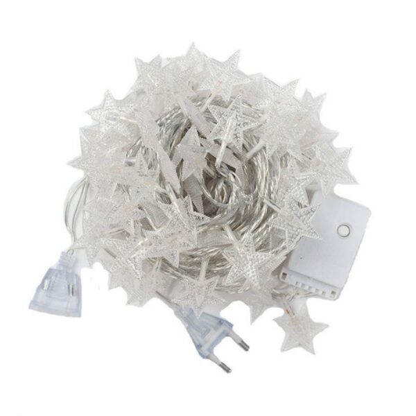 Pentagram light string