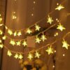 Pentagram light string