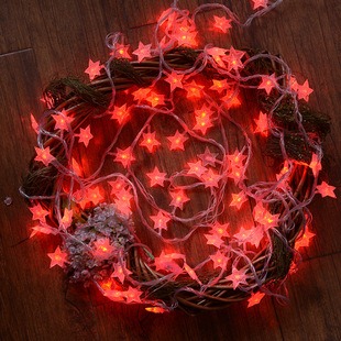 Pentagram light string