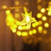 Pentagram light string