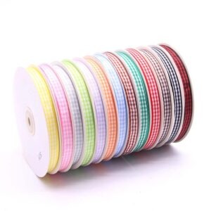 Plaid ribbon
