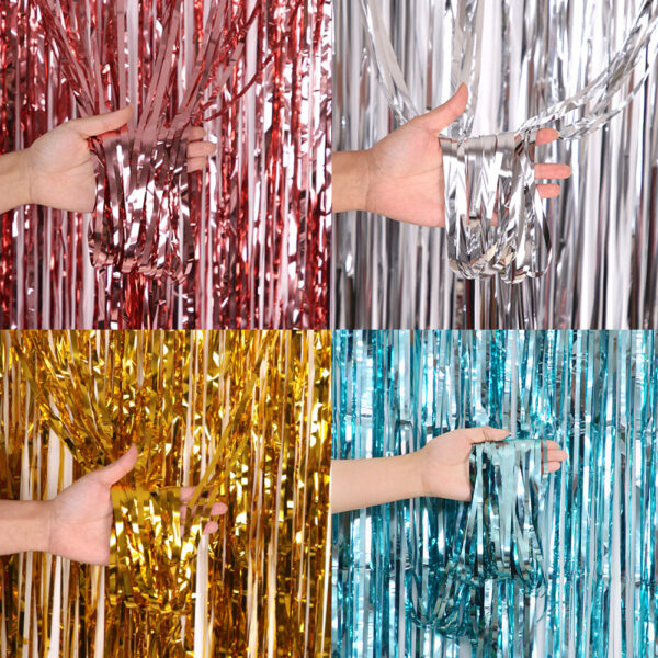Plain rain curtain